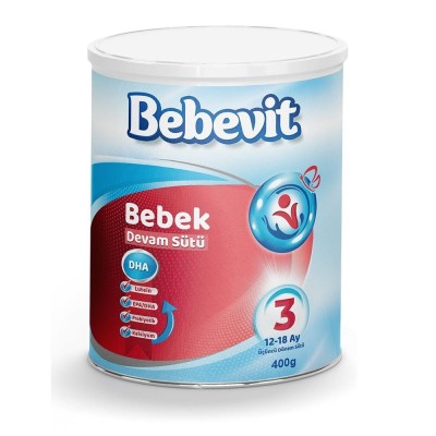 Bebevit 3 Bebek Devam Sütü 400 gr-Bebevit Bebevit 3 Bebek Devam Sütü 400 gr-Bebevit
