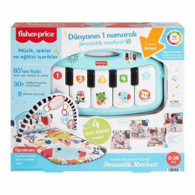 Fisher Price Sesli ve Işıklı Neşeli Hayvanlar Piyanolu Oyun Halısı HWY49-Fisher Price Fisher Price Sesli ve Işıklı Neşeli Hayvanlar Piyanolu Oyun Halısı HWY49-Fisher Price