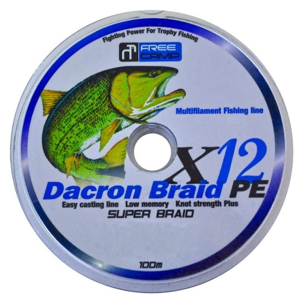 FreeCamp Dakron 12 Braid 100m 0.40mm Olta Misinası