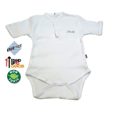 Sema Baby Yarım Kol Kaşkorse Badi (Body) - Beyaz 6-12 Ay-Sema Baby Sema Baby Yarım Kol Kaşkorse Badi (Body) - Beyaz 6-12 Ay-Sema Baby