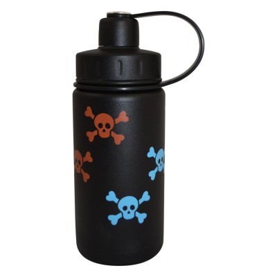 Eco Vessel Twist Triple Insulated Bottle With Screw Termos 0.40 Litre-SİYAH-Eco Vessel