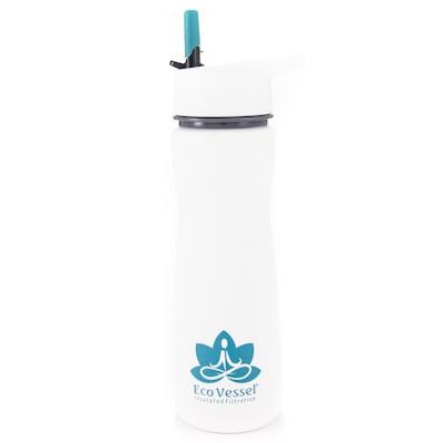 Eco Vessel Aqua Vessel Insulated Filtre Bottle Termos 0.50 Litre-BEYAZ-Eco Vessel