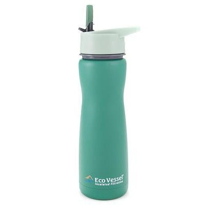 Eco Vessel Aqua Vessel Insulated Filtre Bottle Termos 0.50 Litre-YEŞİL-Eco Vessel