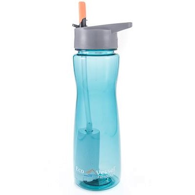 Eco Vessel Aqua Vessel Ultra Filtre Tritan Termos 0.75 Litre-MAVİ-Eco Vessel