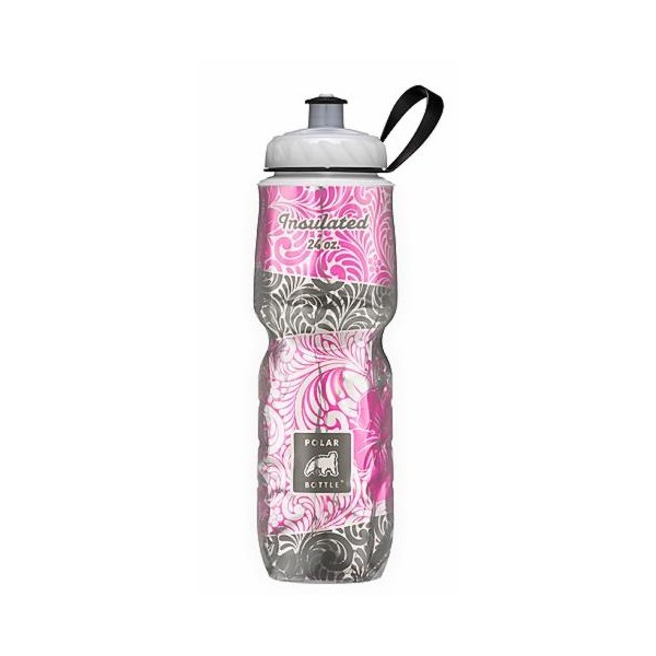 Polar Bottle Insulated Graphic Termos 0.70 Litre-PEMBE-GRİ