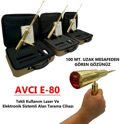 Avcı E-80 Alan Tarama-Aziz Dedektör Avcı E-80 Alan Tarama-Aziz Dedektör