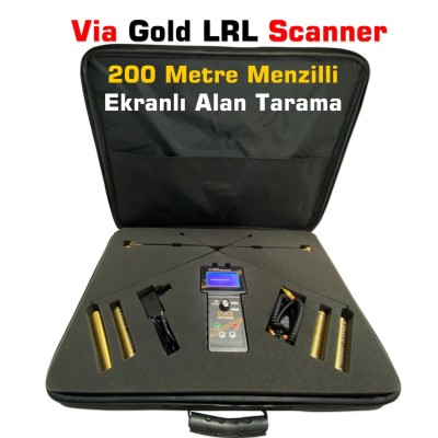 Via Gold Lrl Scanner Alan Tarama Cihazı-Aziz Dedektör Via Gold Lrl Scanner Alan Tarama Cihazı-Aziz Dedektör