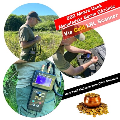 Via Gold Lrl Scanner Alan Tarama Cihazı-Aziz Dedektör Via Gold Lrl Scanner Alan Tarama Cihazı-Aziz Dedektör