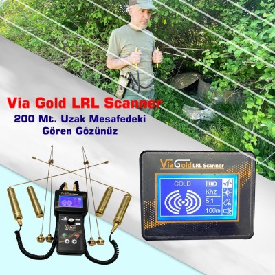 Via Gold Lrl Scanner Alan Tarama Cihazı-Aziz Dedektör Via Gold Lrl Scanner Alan Tarama Cihazı-Aziz Dedektör
