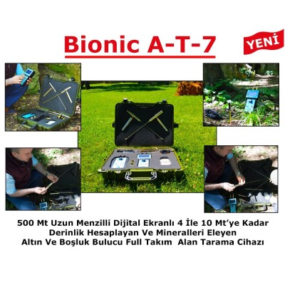 Bionic A-T-7 Alan Tarama Cihazı-Aziz Dedektör Bionic A-T-7 Alan Tarama Cihazı-Aziz Dedektör