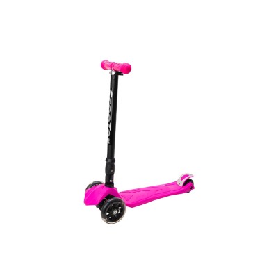 Xslide Işıklı Tekerlekli Scooter-PEMBE-Xslide