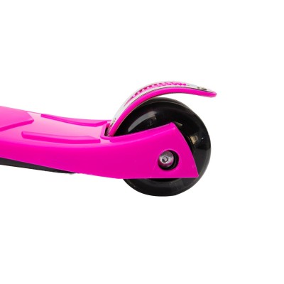 Xslide Işıklı Tekerlekli Scooter-PEMBE-Xslide