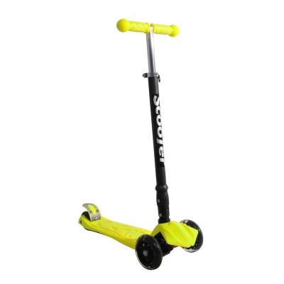 Xslide Işıklı Tekerlekli Scooter-SARI-Xslide