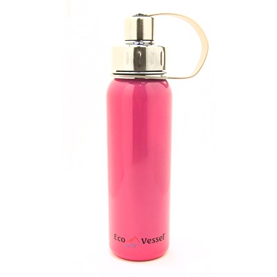 Eco Vessel Paslanmaz Çelik Vidalı Başlık Termos 0.75 Litre-PEMBE-Eco Vessel Eco Vessel Paslanmaz Çelik Vidalı Başlık Termos 0.75 Litre-PEMBE-Eco Vessel