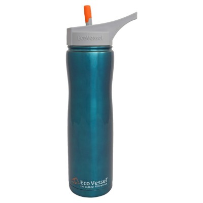 Eco Vessel Aqua Vessel Insulated Filtre Bottle Termos 0.70 Litre-SİYAH-Eco Vessel Eco Vessel Aqua Vessel Insulated Filtre Bottle Termos 0.70 Litre-SİYAH-Eco Vessel