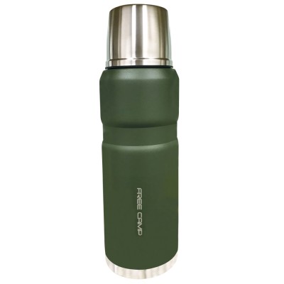 FreeCamp Nevada Termos 1 Litre-SİYAH-FreeCamp