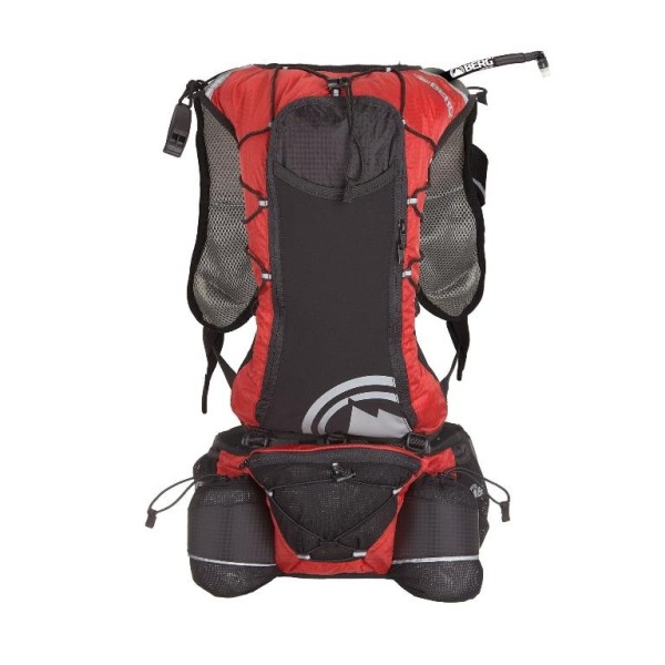 Berg Lynx Trekking Sırt Çantası 10+50 Litre-KIRMIZI