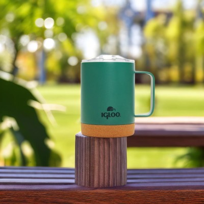 Igloo Cork Mug 350ml-YEŞİL-Igloo