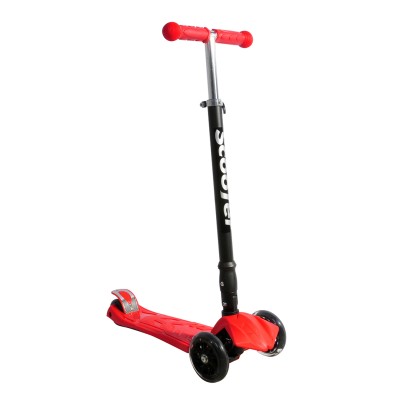 Xslide Işıklı Tekerlekli Scooter-KIRMIZI-Xslide Xslide Işıklı Tekerlekli Scooter-KIRMIZI-Xslide