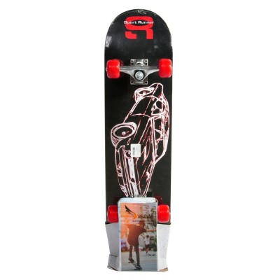 Xslide SkateBoard Kaykay-KIRMIZI-SİYAH-Xslide