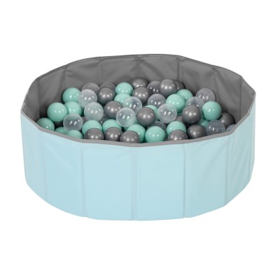 Comfymax Katlanır Mavi Oyun Alanı ve Top Havuzu – 100 Top-Comfymax Comfymax Katlanır Mavi Oyun Alanı ve Top Havuzu – 100 Top-Comfymax