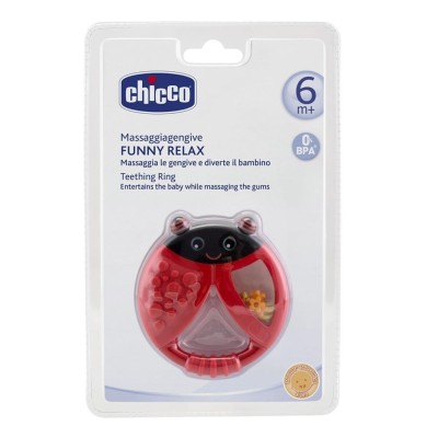 Chicco Funny Relax Diş Kaşıyıcı - Uğur Böceği-Chicco Chicco Funny Relax Diş Kaşıyıcı - Uğur Böceği-Chicco