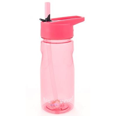 Eco Vessel Tritan Plastik Termos 0.50 Litre-PEMBE-Eco Vessel