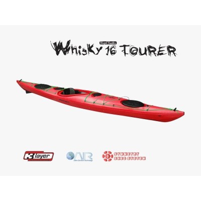 Point65 Whisky 16 Tourer Rudder & Skeg Kano-KIRMIZI-Point65