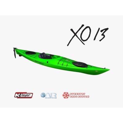 Point65 XO13 GTE 3L Rudder & Skeg Kano-YEŞİL-Point65