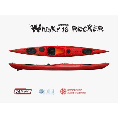 Point65 Whisky 16 Rocker Rudder & Skeg Kano-TURUNCU-Point65