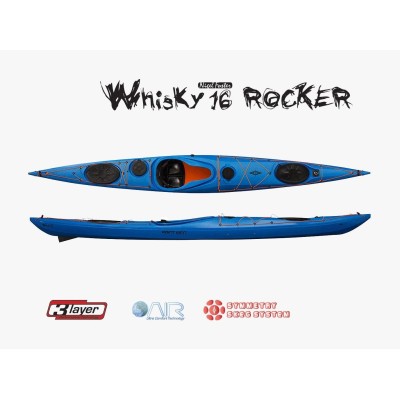 Point65 Whisky 16 Rocker Rudder & Skeg Kano-MAVİ-Point65