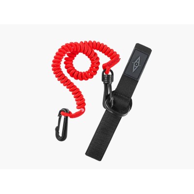 Point65 Paddle Leash Coiled Kürek Tasması-KIRMIZI-Point65