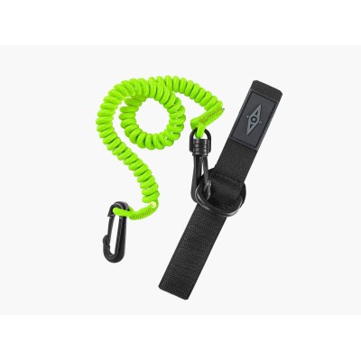 Point65 Paddle Leash Coiled Kürek Tasması-YEŞİL-Point65