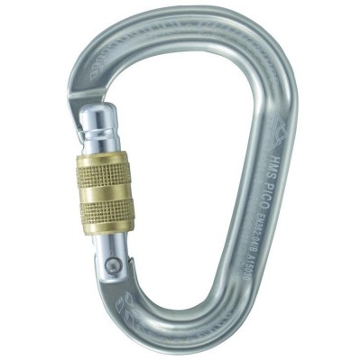 Stubai Hms Pico Easylock 21kN Silver Karabina-Stubai