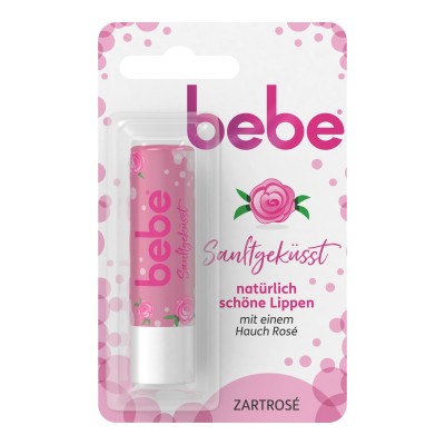 Bebe Zartpflege Hassas Çocuk Dudak Bakım Balsamı - Doğal Gül-Bebe Zartpflege