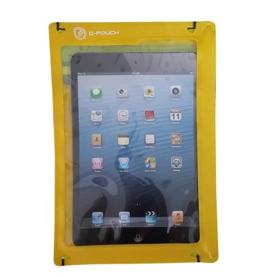 Jr Gear G Pouch Su Geçirmez IPad Mini Kılıfı-SARI-Jr Gear