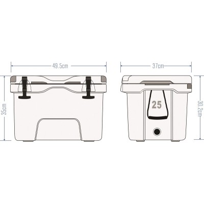 Icepeak Aden Plus Buzluk 25 Litre-Icepeak