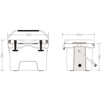 Icepeak Aden Plus Buzluk 15 Litre-Icepeak