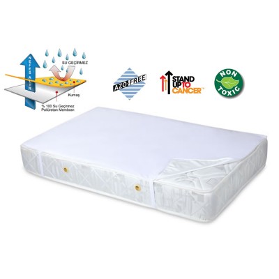 Sema Baby Yatak Koruyucu Çarşaf - Alez (90x135cm)-Sema Baby Sema Baby Yatak Koruyucu Çarşaf - Alez (90x135cm)-Sema Baby