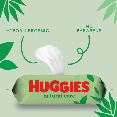 Huggies Natural Care Yenidoğan Islak Bebek Havlusu 10x56 Yaprak-Huggies Huggies Natural Care Yenidoğan Islak Bebek Havlusu 10x56 Yaprak-Huggies