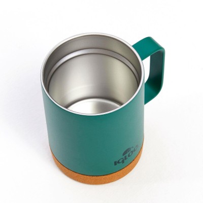 Igloo Cork Mug 350ml-YEŞİL-Igloo