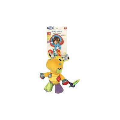 Playgro Munchimal Peluş Aktivite Oyuncağı Zürafa 0+Ay-Playgro