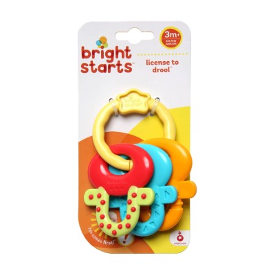 Bright Starts License To Drool Anahtarlık Dişlik-BRIGHT STARTS