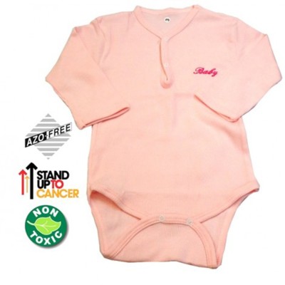 Sema Baby Uzun Kol Kaşkorse Badi (Body) - Pembe 0-6 Ay-Sema Baby