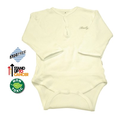 Sema Baby Uzun Kol Kaşkorse Badi (Body) - Ekru 12-18 Ay-Sema Baby