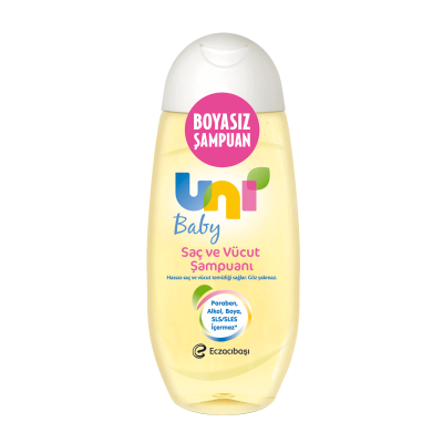 Uni Baby Saç Ve Vücut Şampuanı 200ml-Uni Baby