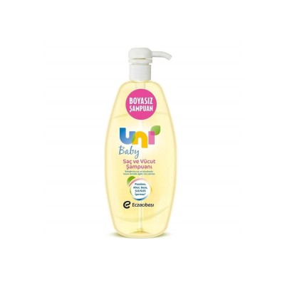 Uni Baby Saç Ve Vücut Şampuanı 500ml-Uni Baby