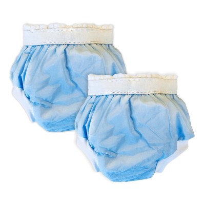 Sema Baby 2'li Lüks Alıştırma Külodu 10-15 kg - Mavi-Sema Baby