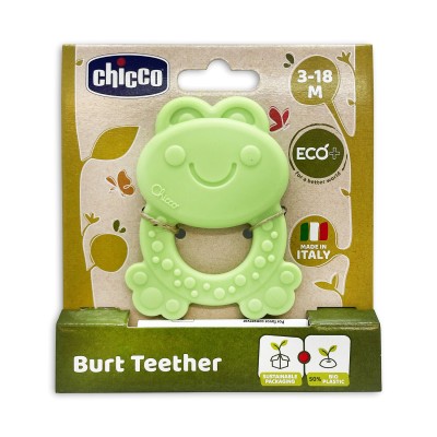 Chicco Burt Diş Kaşıyıcı 3-18 Ay - Yeşil-Chicco