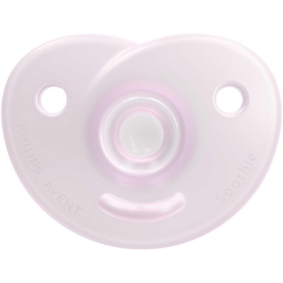 Philips Avent Soothie Ortodontik Saklama Kutulu 2li Emzik 0-6 Ay - Kız-Philips Avent